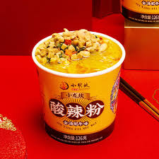 (2杯特惠) 小龙坎酸辣粉-金汤肥牛味 XLK Instant Noodles-Beef Goden Soup FL 126g