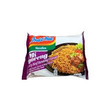 (2包特惠) 营多印尼捞面-辣牛肉味 Indomie Noodles Mi Goreng-Spicy Beef Rendang FL 80g